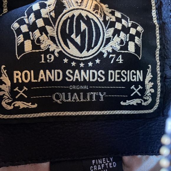 Roland Sands Nubuck Leather Jacket - Picture 2 of 6